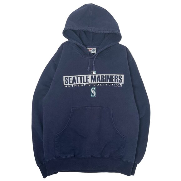 2001 Seattle Mariners MLB Hoodie M - Picture 1 of 4